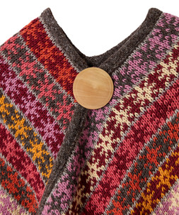 HB617A3 Fair Isle Wool Wrap £75