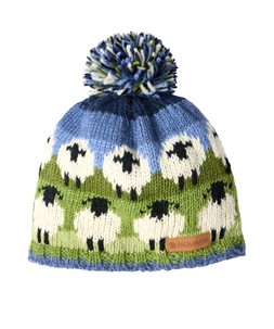 HB633A2 Flock Of Sheep Bobble Hat £23