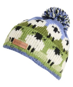 HB633A4 Flock Of Sheep Bobble Hat £23