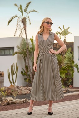 Isla Stripe Dress £55