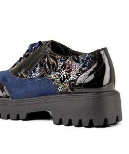 KC421A Kingly Street Remarkable Brogues Black Multi £55 (4)