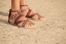 Lazy Days Leather Sandals £45