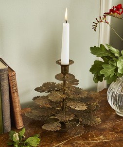 Mighty Oak Leaf Candle Holder £32