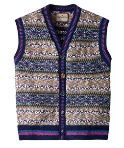 MK379A Fabulous Knitted Waistcoat Multi £45