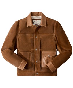 ML126A Mix It Up Suede And Leather Jacket £220