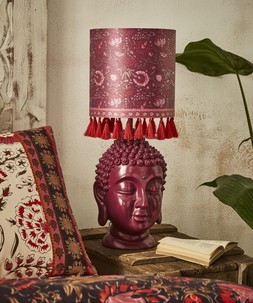 Serene Bohemian Floral Bohemia Buddha Lamp £128 ZL111A 4