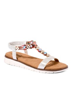 Sunrays Beaded Boho Sandals £40