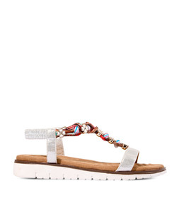 Sunrays Beaded Boho Sandals £40