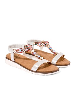 Sunrays Beaded Boho Sandals £40