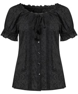 WA415B Beautiful Broderie Top £35