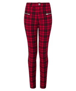 WB685A Vivienne Check Trousers Red £50