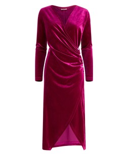WF368A Make a Statement Velour Dress £60