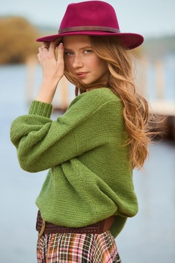WK836A Oh So Cosy Jumper Green £30 HB580A 142