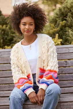 WK898A Bold And Beautiful Cardigan £55