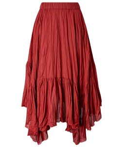 WS481A Beautifully Boho Layered Skirt Brown £55