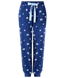 WW653A2 Winter Snowflakes Cuffed Pyjama Set £35