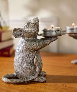 3 Marvellous Mice Candle Holders £35