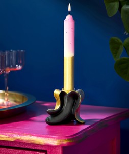 Golden Banana Peel Candle Holder £10