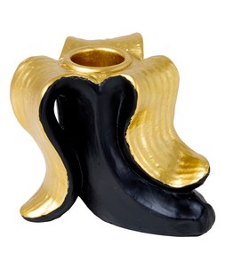 Golden Banana Peel Candle Holder £10