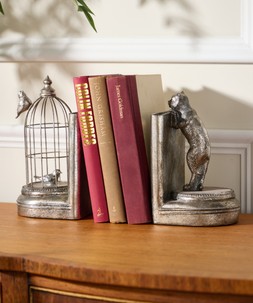 Curious Cat Bookends £45