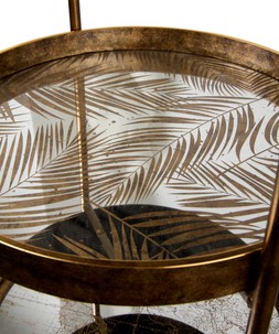 Wanderlust Mirrored Drinks Trolley £175