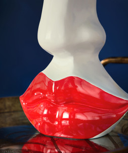 Sculptural Nose And Lips Vase £55