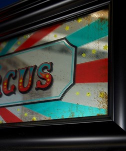 Welcome To The Circus Framed Wall Sign £155