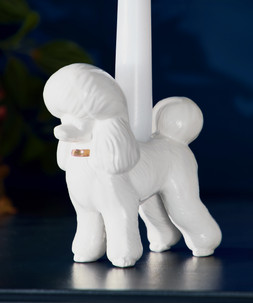 Perfect Poodle Candle Holder £12