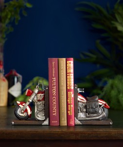 Cruiser Biker Bookends £55