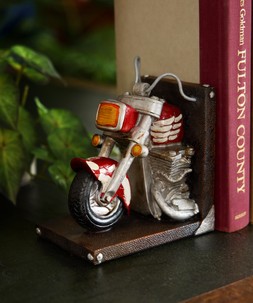 Cruiser Biker Bookends £55