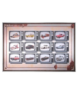 Cars Of The Screen Metal Art £195