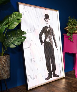 Charlie Chaplin Kinetic Framed Wall Art £195