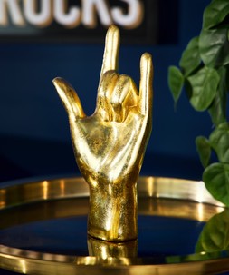 Rock On Hand Ornament £12