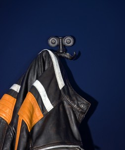 Gents Moustache Cast Iron Coat Hook £18