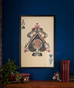Amazing Ace Of Spades Collage Framed Wall Art £165