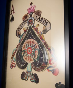 Amazing Ace Of Spades Collage Framed Wall Art £165