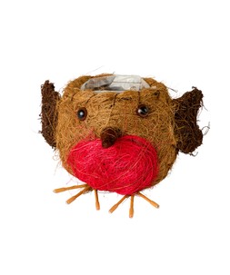 ZA802A 2 Ruby Robin Planter £8