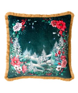 ZC375A 2 Winter Wonderland Reversible Cushion £28