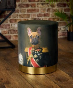 Canine Commander French Bulldog Stool £55