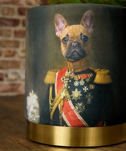 Canine Commander French Bulldog Stool £55