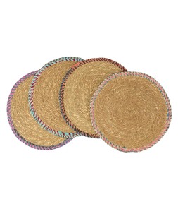 Reclaimed Sari Jute Pack Of 4 Placemats £25