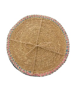 Reclaimed Sari Jute Pack Of 4 Placemats £25