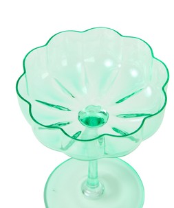 Splendid Scalloped Martini Glass Set Of 2 £18