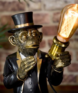 Dapper Monkey Table Lamp £125