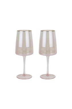TK Maxx - pink wine glass set &euro;12.99