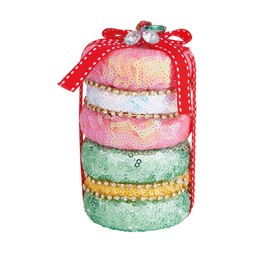 kitschmas sequinmacaronstackbauble bs €6.49
