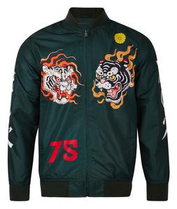 TK Maxx Men green jacket with dragons €44.99