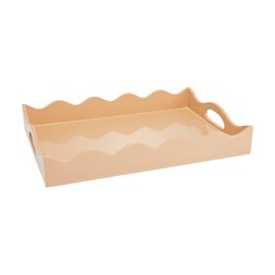 Scandi PinkScallopedTray £14.99