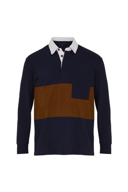 TK Maxx - Men's blue & brown polo shirt £24.99 (RRP £70.00)