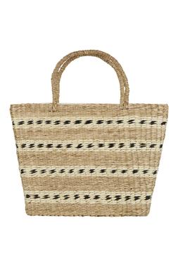 Tk Maxx - Stripe Wicker Bag &pound;16.99